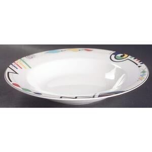 Mikasa Ultima + Plus Headline Wide Rim Soup/Pasta 9.5" Bowls HK232 EUC Set Of 3